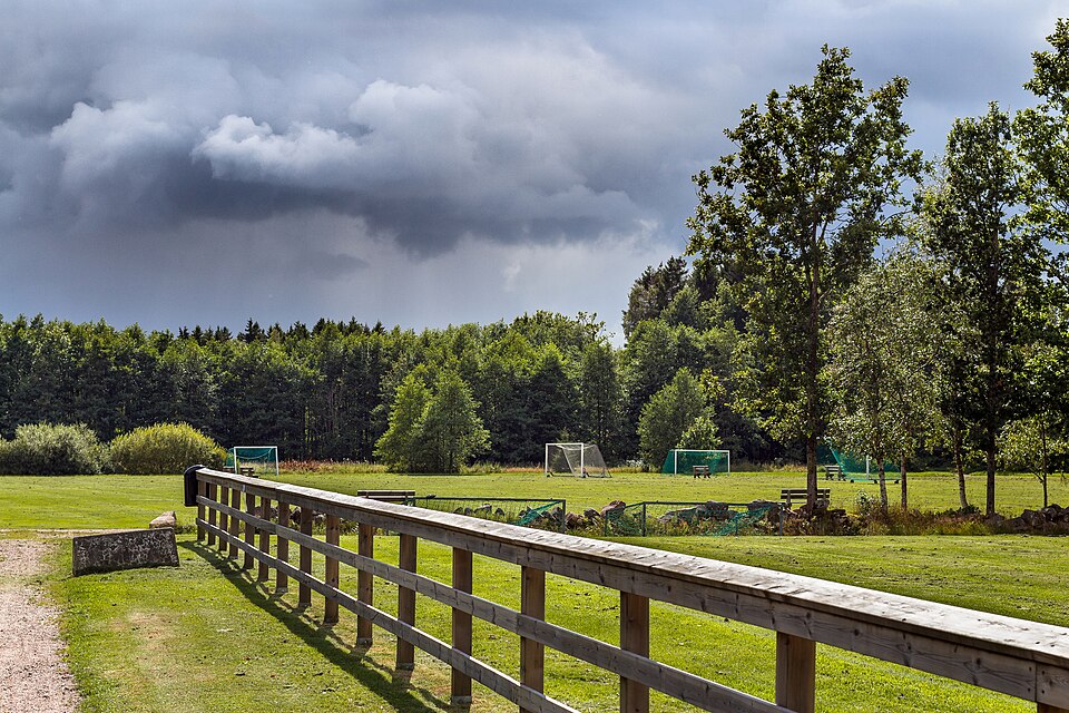 Aficionados mirando un partido en un bar deportivo