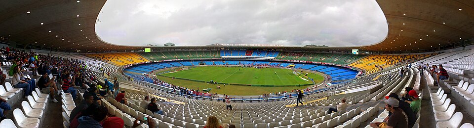 Estadio de Mirassol durante un partido de fútbol